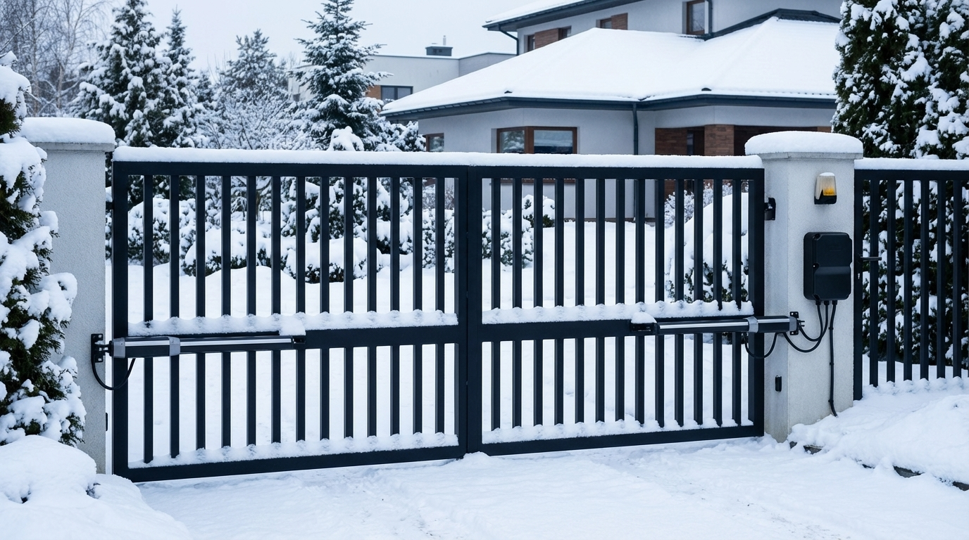 ARM400PRO – napęd do bramy dwuskrzydłowej 4,4m/400kg z akumulatorem PowerSafe, fotokomórkami i WiFi