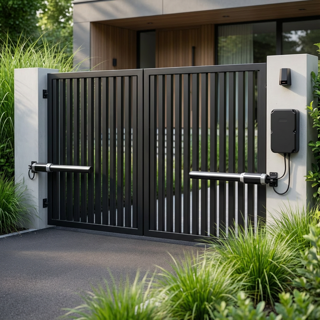 ARM400PRO – napęd do bramy dwuskrzydłowej 4,4m/400kg z akumulatorem PowerSafe, fotokomórkami i WiFi