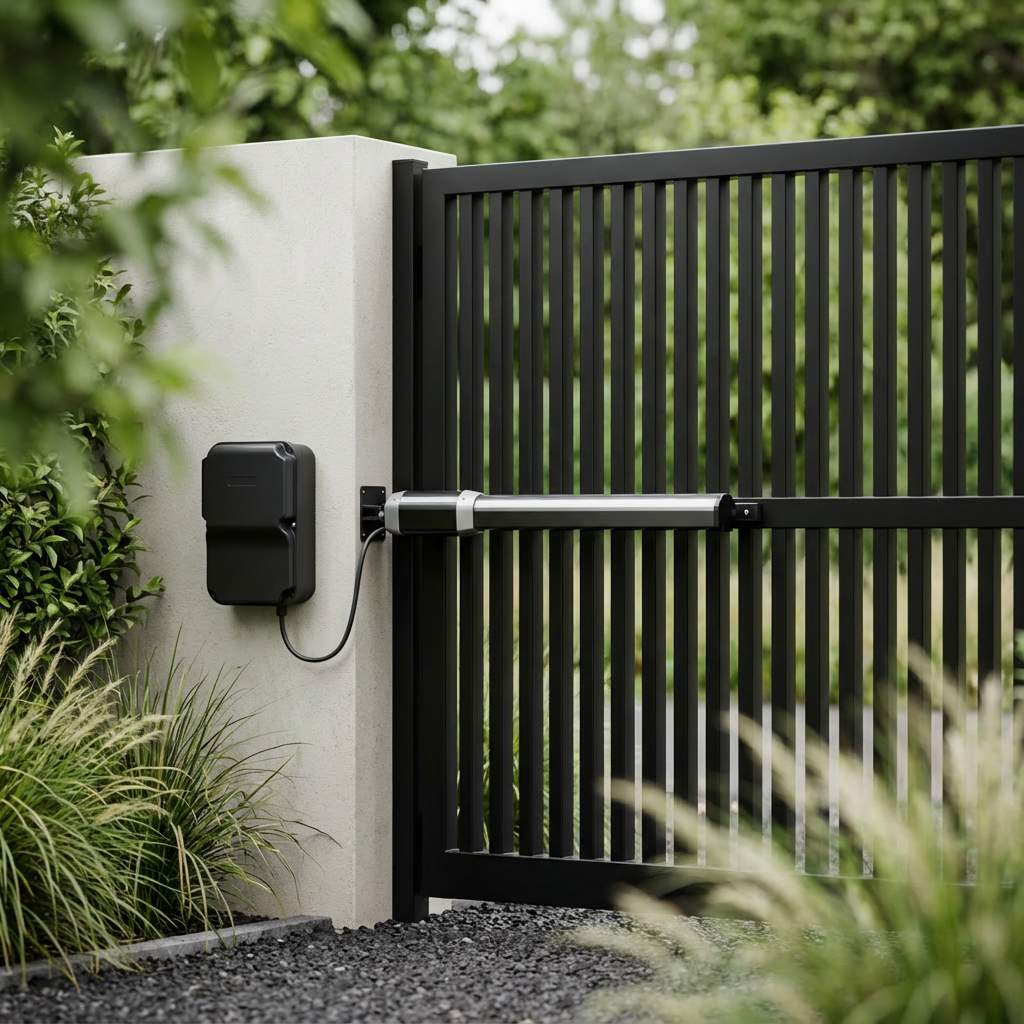 ARM400PRO – napęd do bramy dwuskrzydłowej 4,4m/400kg z akumulatorem PowerSafe, fotokomórkami i WiFi