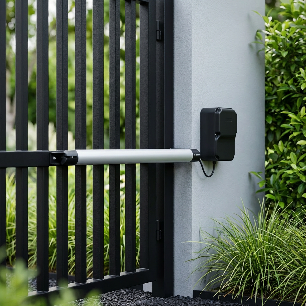 MIK400PRO – napęd do bramy dwuskrzydłowej 4m/300kg z akumulatorem PowerSafe i WiFi