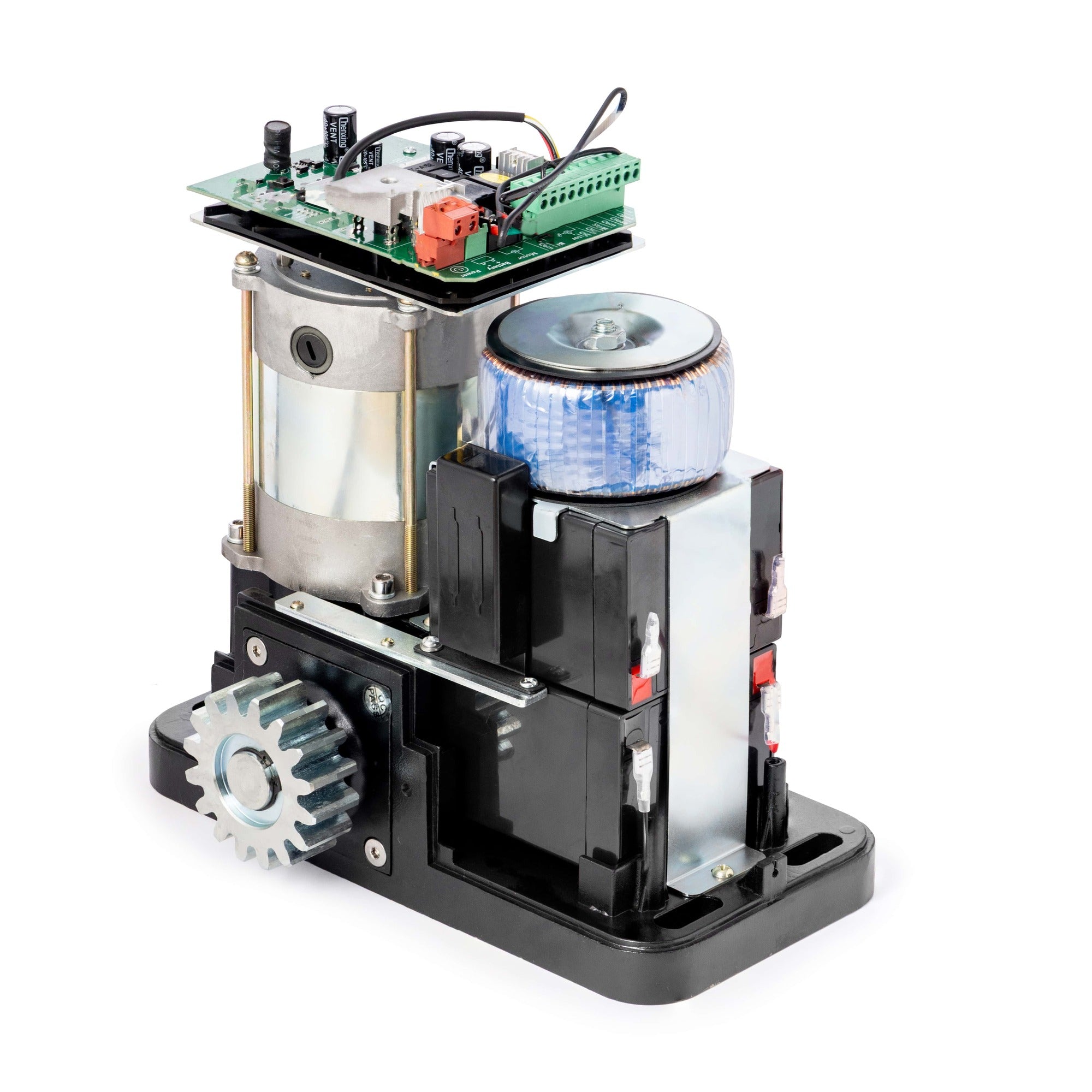 ARM1000PLUS - napęd do bramy przesuwnej 6m/1000kg z fotokomórkami, stalową listwą i 2x PowerSafe