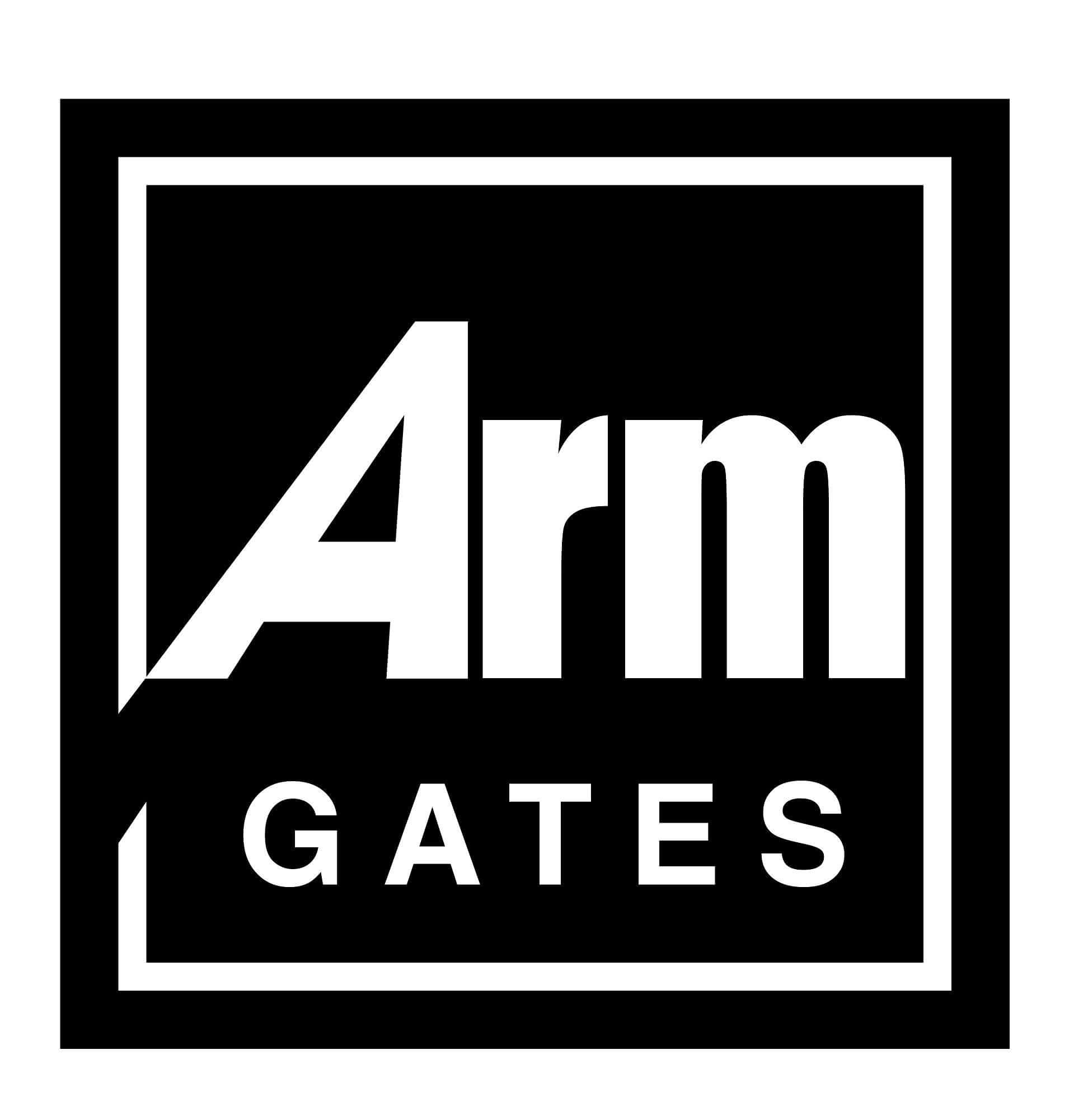 Logo ARMGATES - producenta napędów do bram
